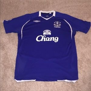 Everton Umbro top - XL